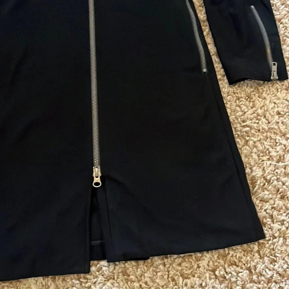 Eileen Fisher Stretch Crepe Moto Jacket - Picture 5 of 11